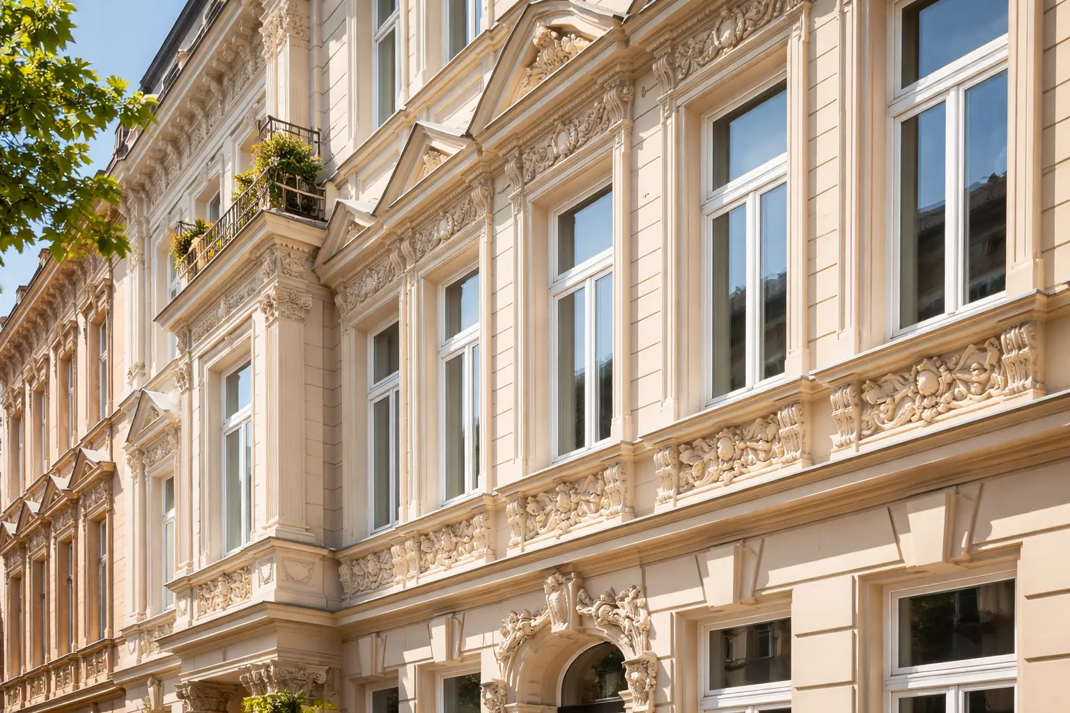 Altbaufassade Schwedt