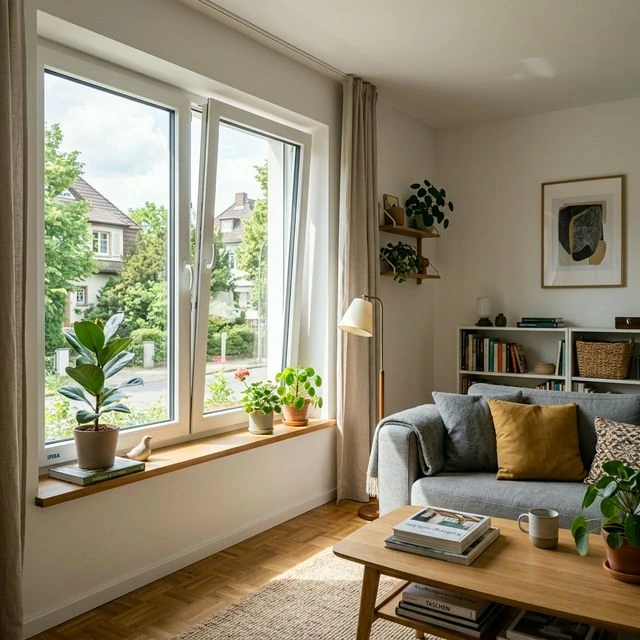 Sicherheitsfenster Wohnzimmer