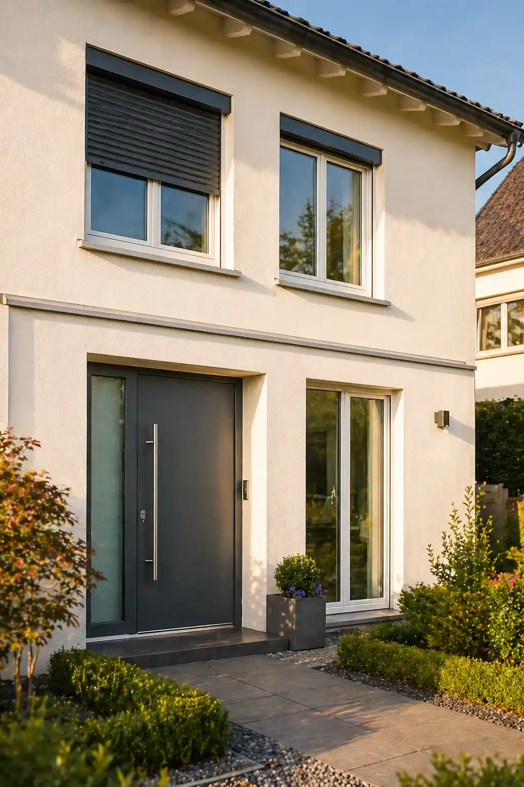 Eingangsfront von Haus in Rödermark