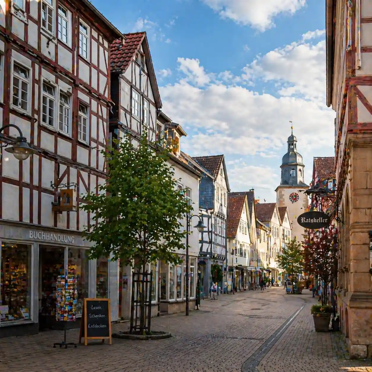 Innenstadt von Baunatal