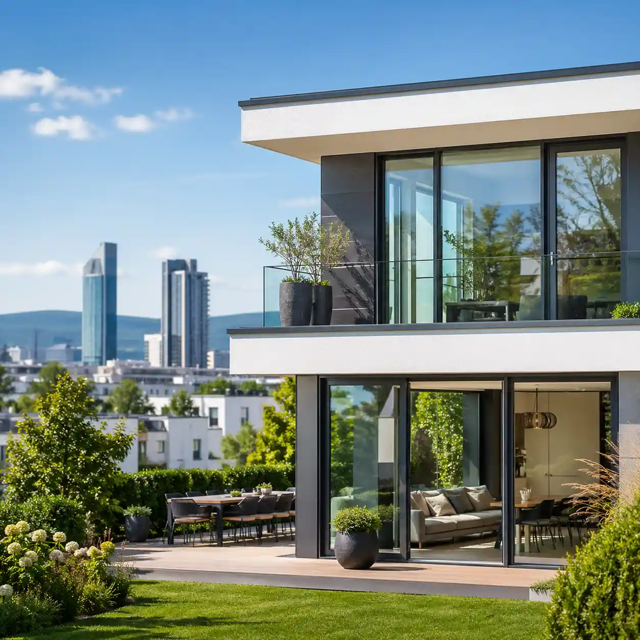 Haus am Stadtrand von Eschborn