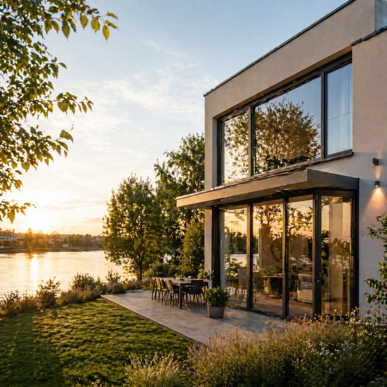 Einfamilienhaus am See in Hochheim am Main