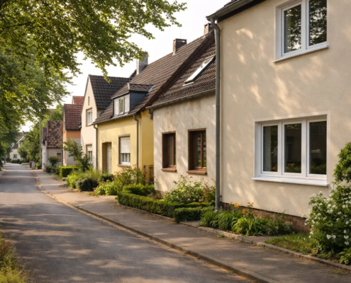 Wohnstraße in Bergheim