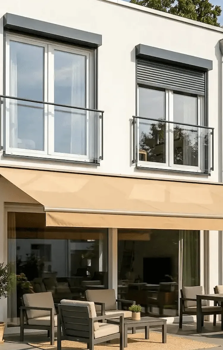 Schöne Fensterfront in Griesheim