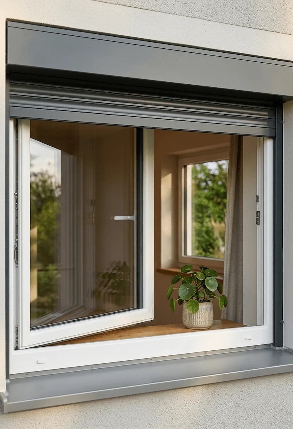 Offenes Kunststofffenster Bad Hersfeld