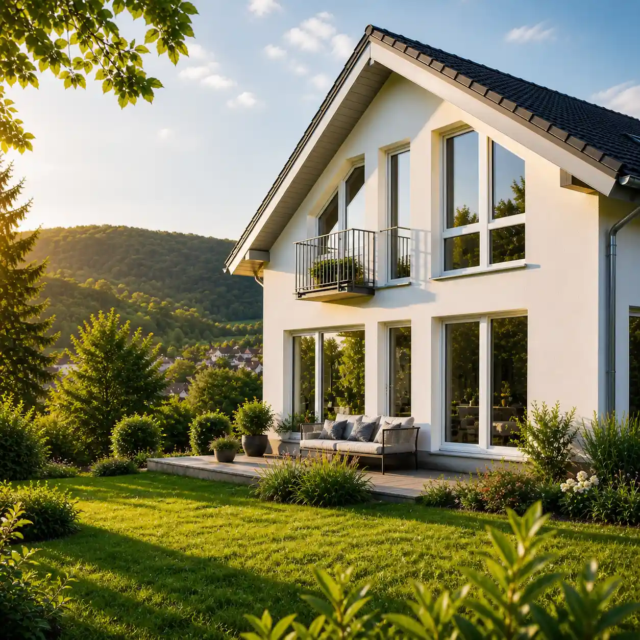 Fenster in Haus in Usingen