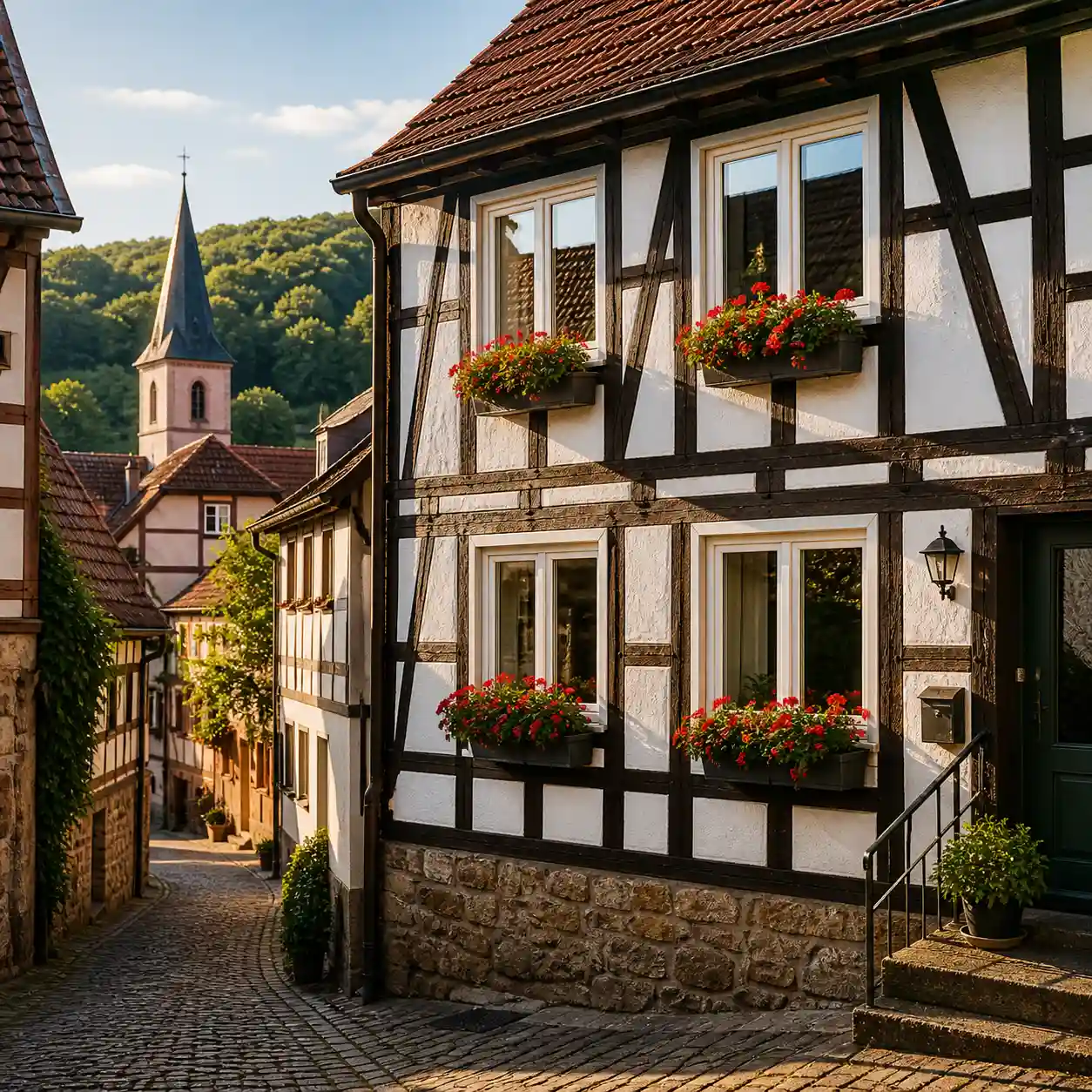 Fachwerkhaus in der Innenstadt von Kirchhain