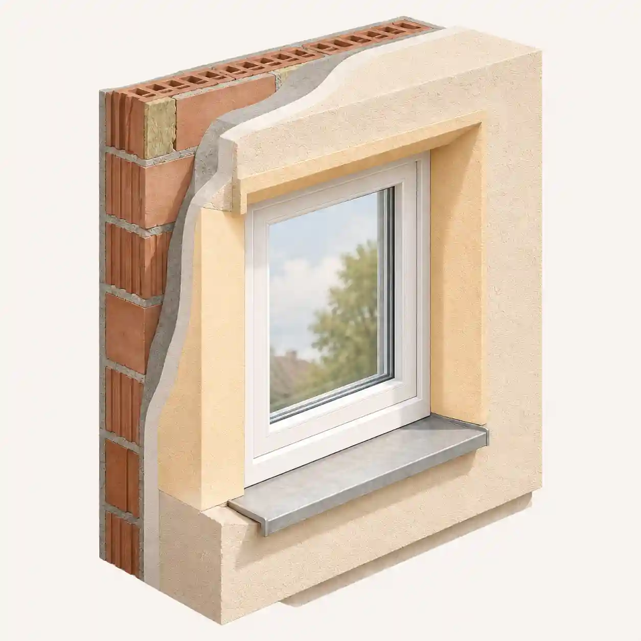 Innenanschlag - Fensterlaibung