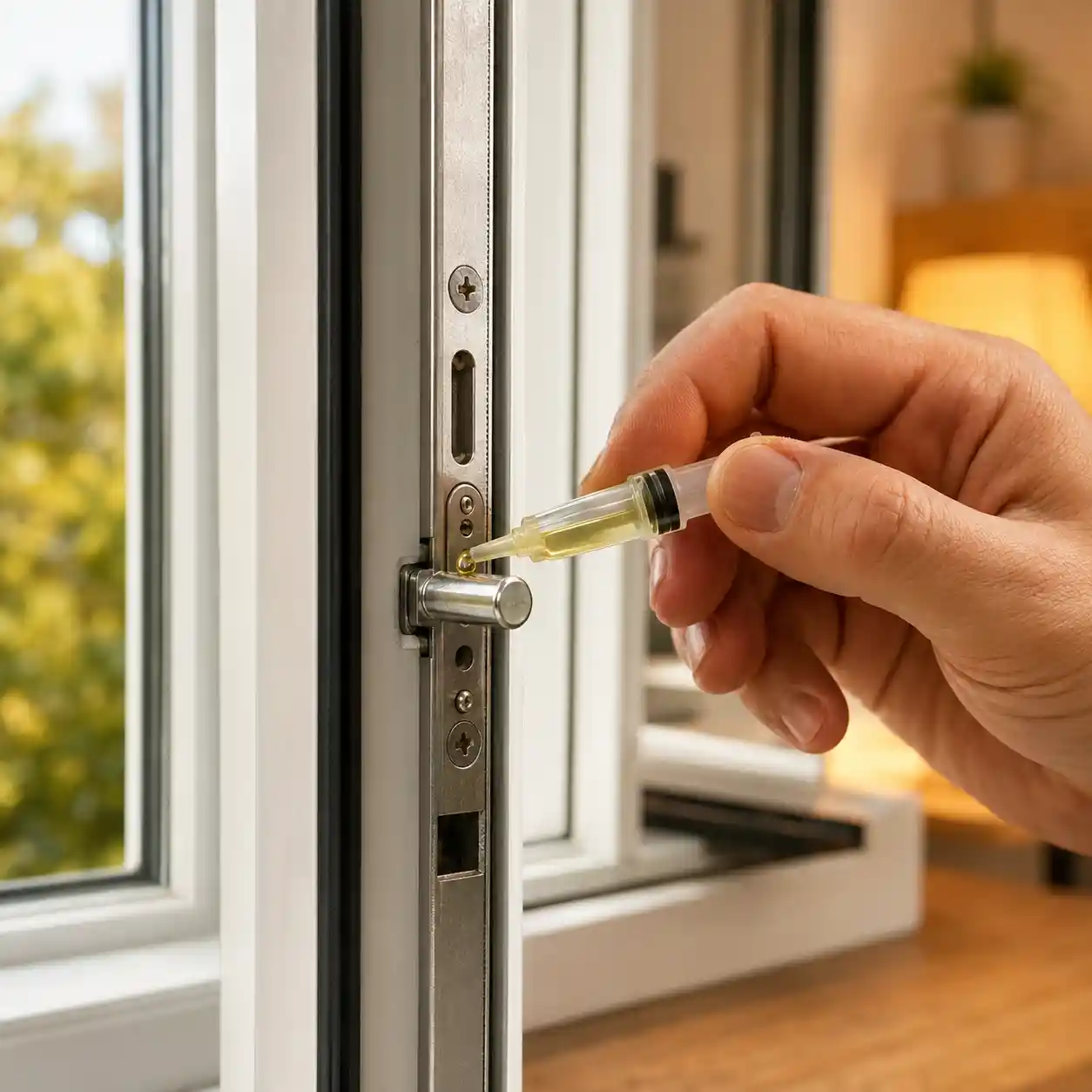 Pflege und Wartung von Fensterbeschlägen durch ecowindow