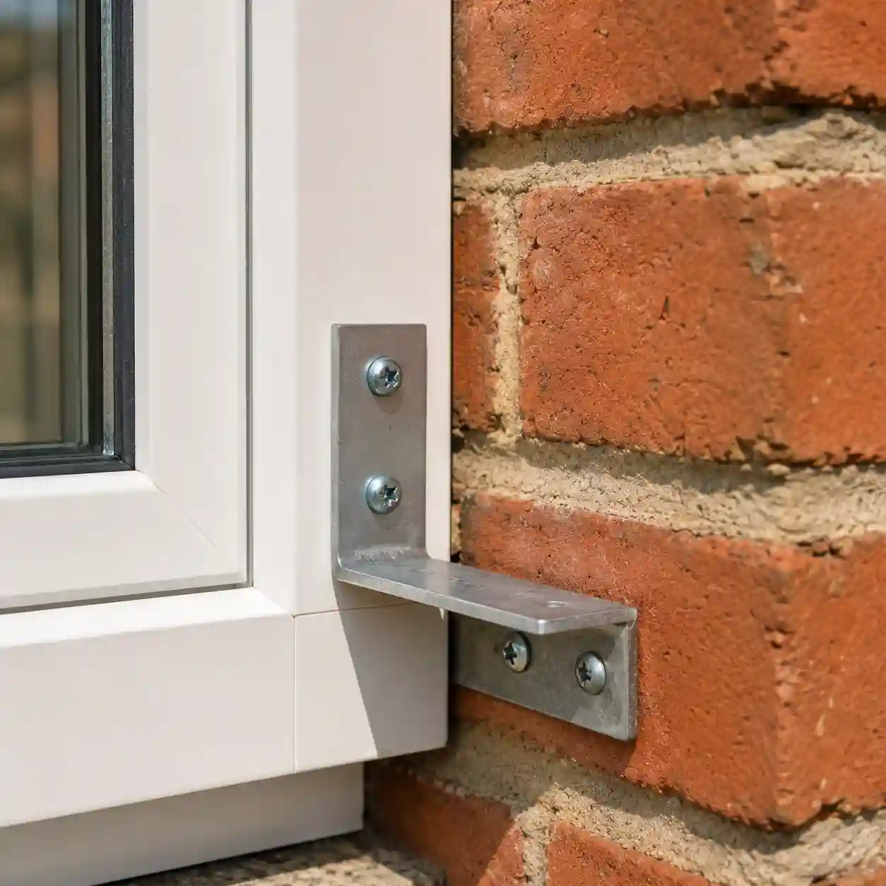 Schema Fensterwinkel L-Profil Fenster befestigen ecowindow