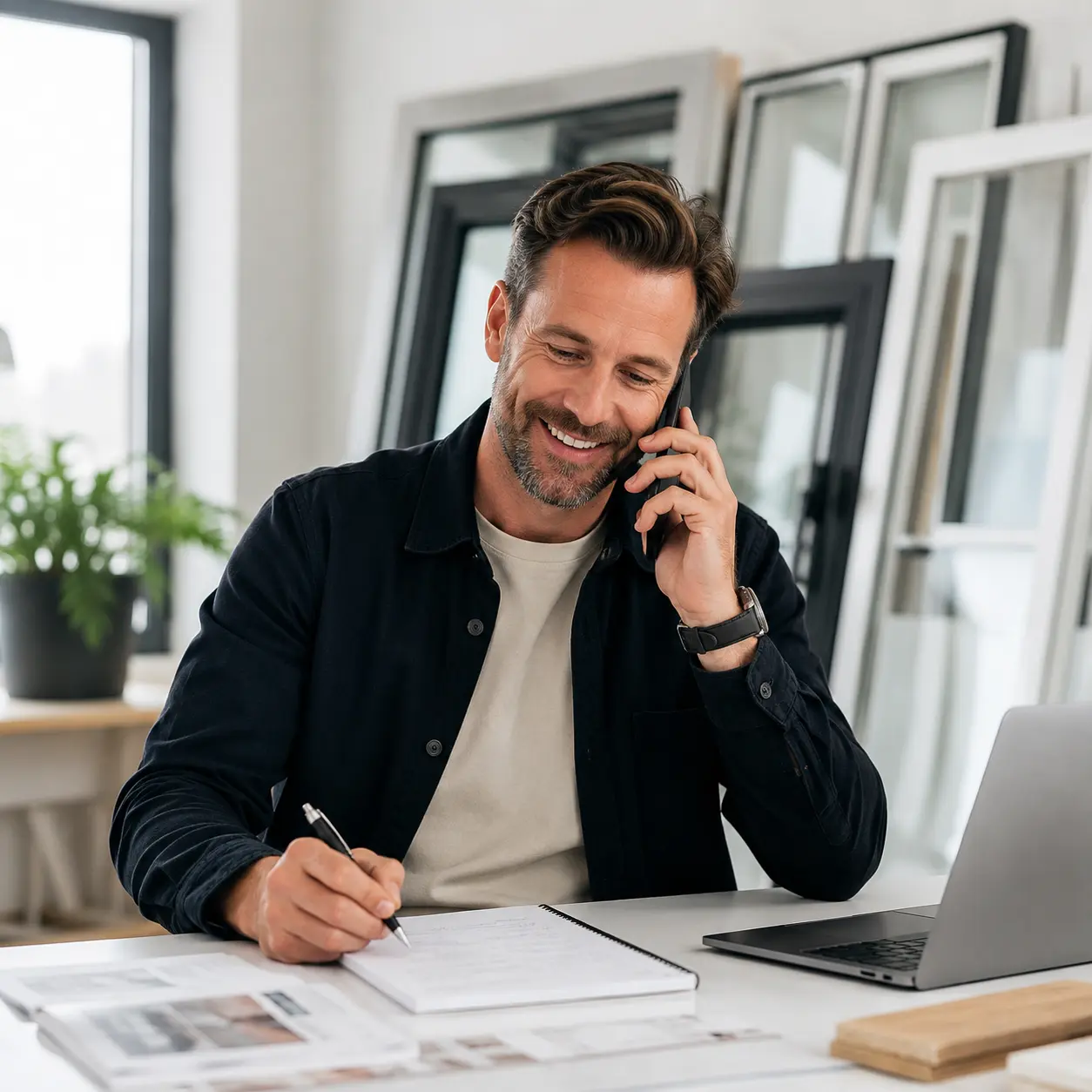 Kostenlose Fensterberatung am Telefon von ecowindow