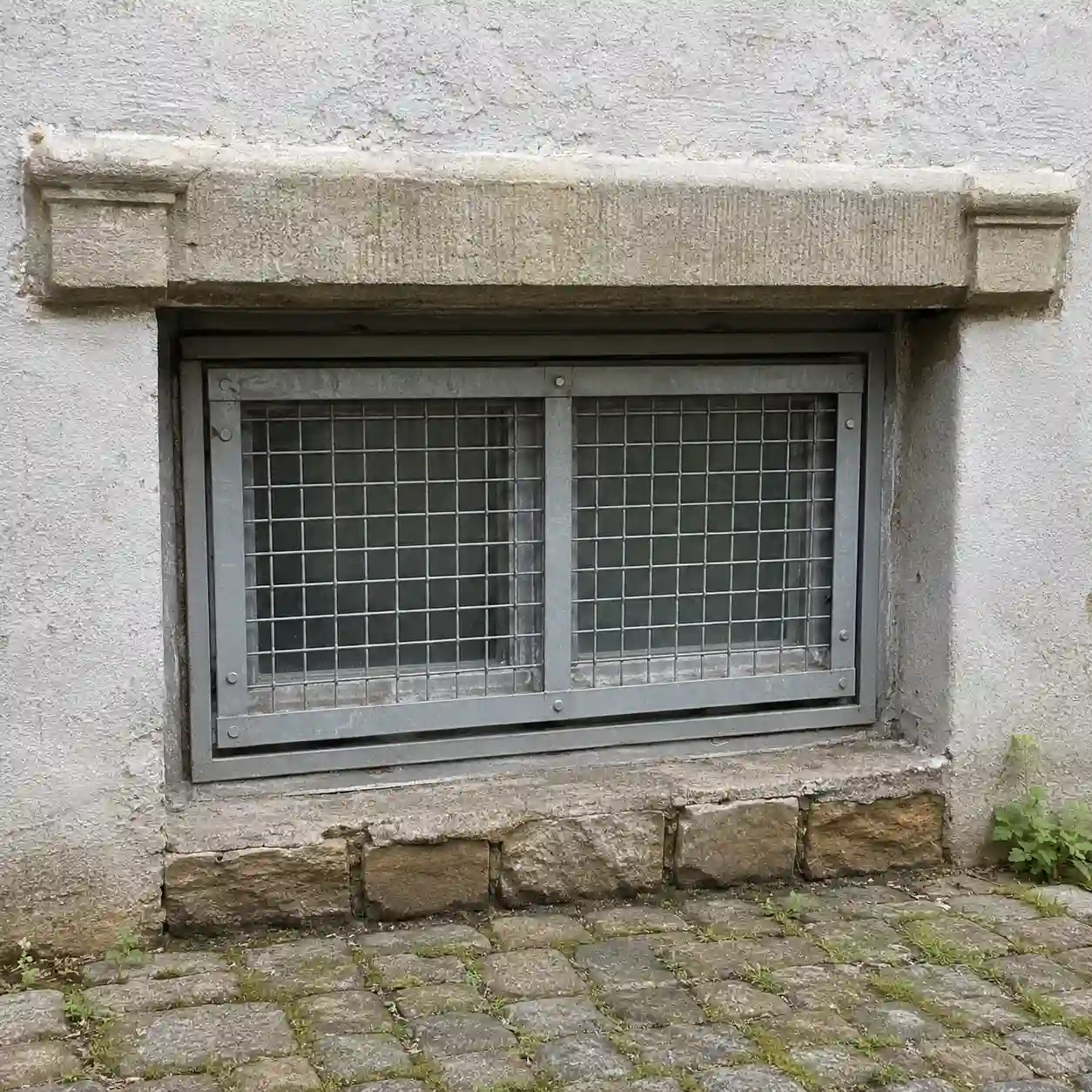 Kellerfenster Stahl klassisch