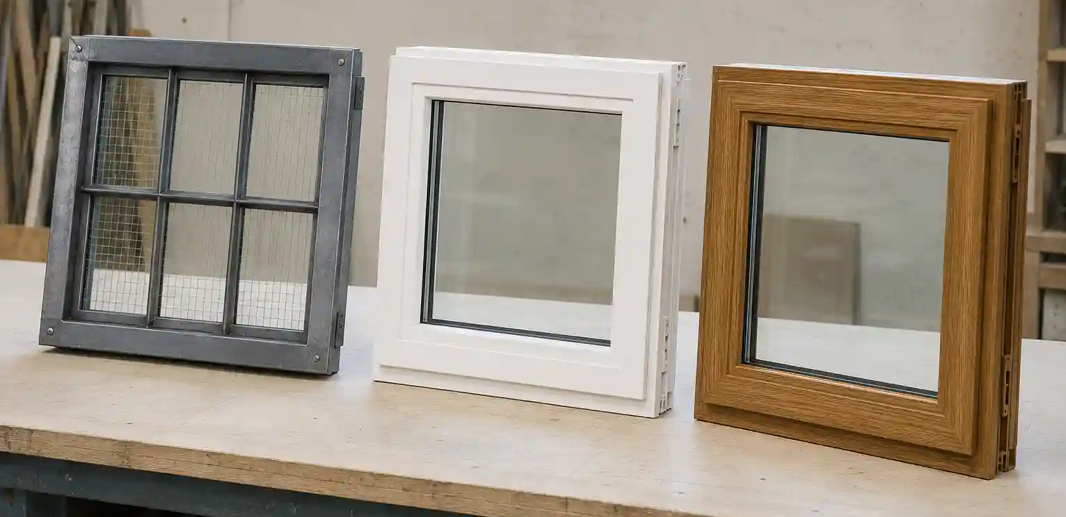 Kellerfenster-Materialien im Überblick bei ecowindow