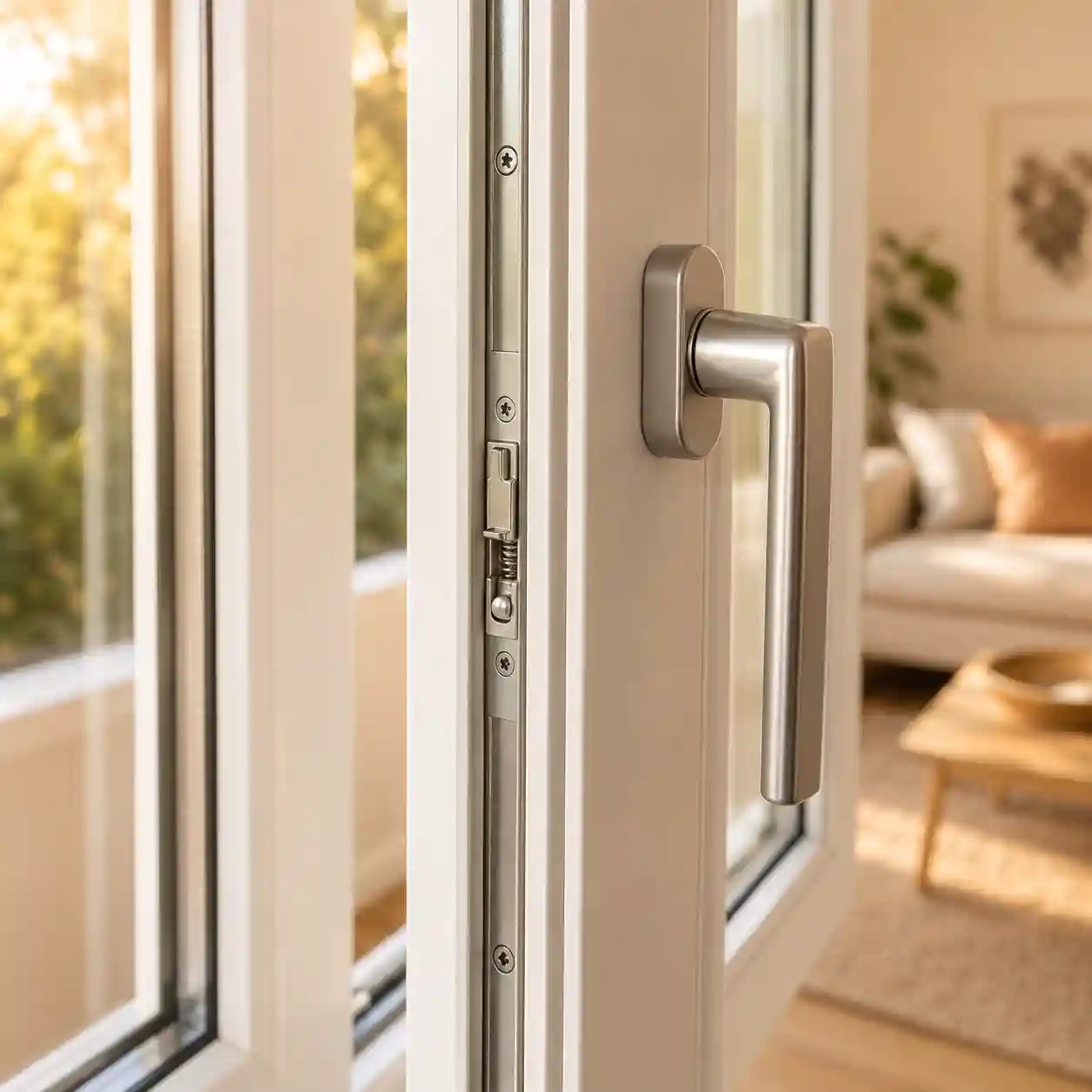 Fehlbedienungssperre als komfortabler Fensterbeschlag bei ecowindow