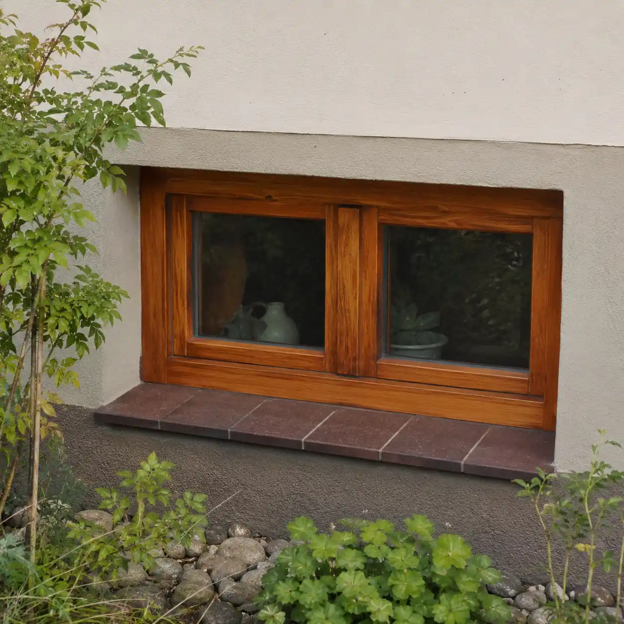 Kellerfenster aus Holz nach Maß von ecowindow