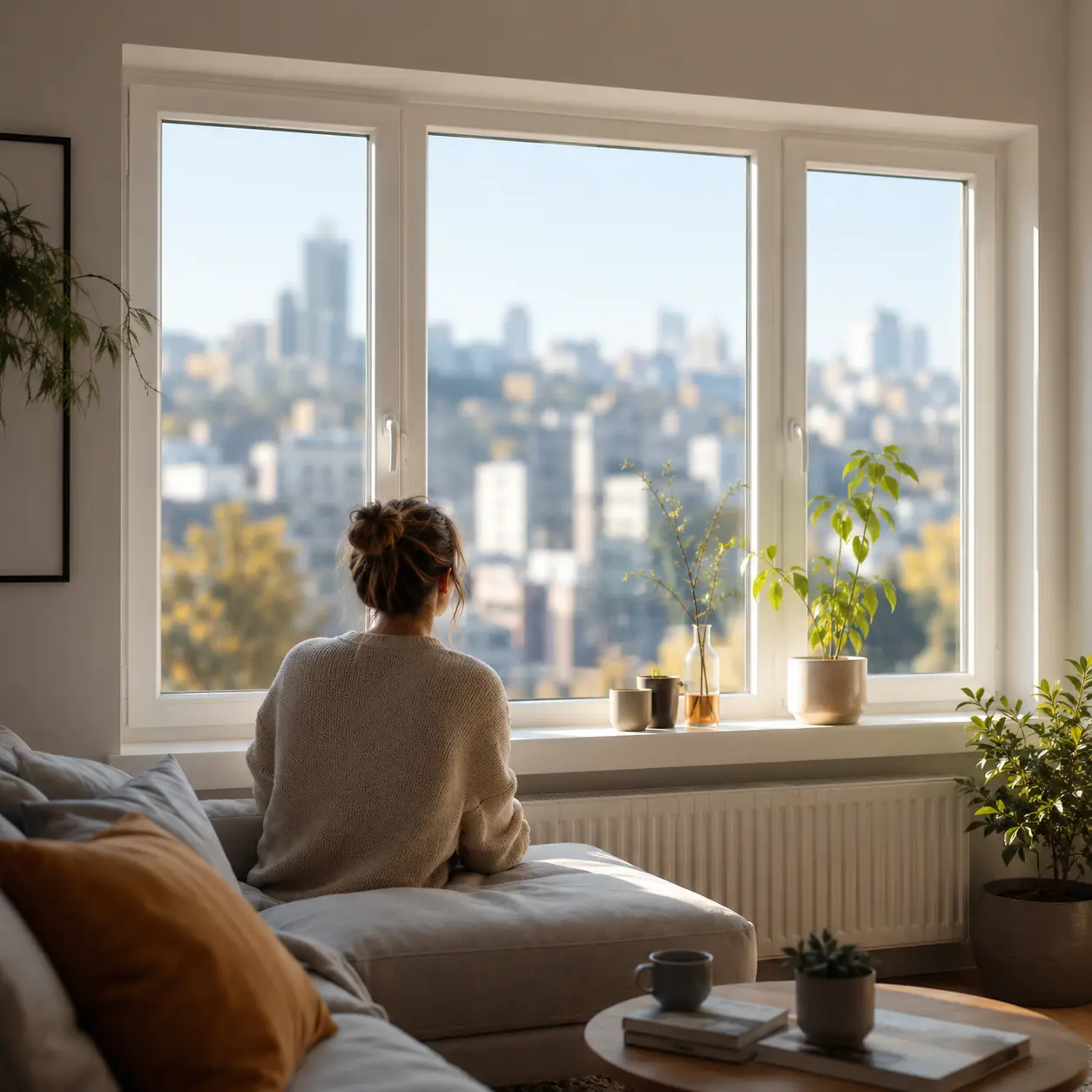 Neues Wohnzimmerfenster nach Fensterberatung