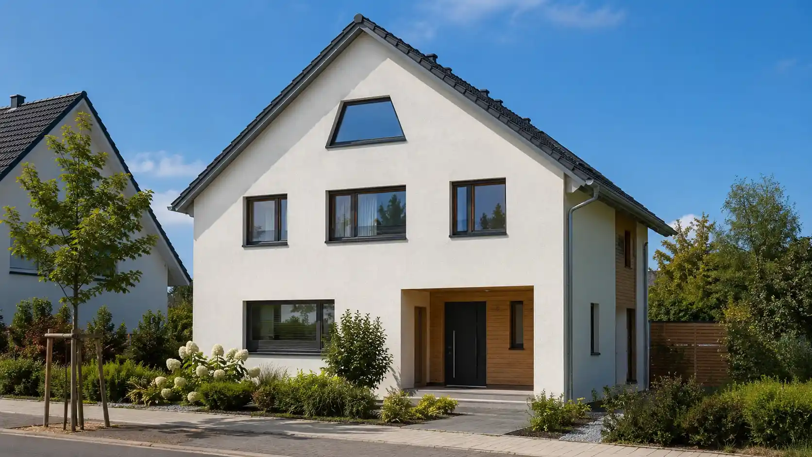 Symmetrisches Trapezfenster