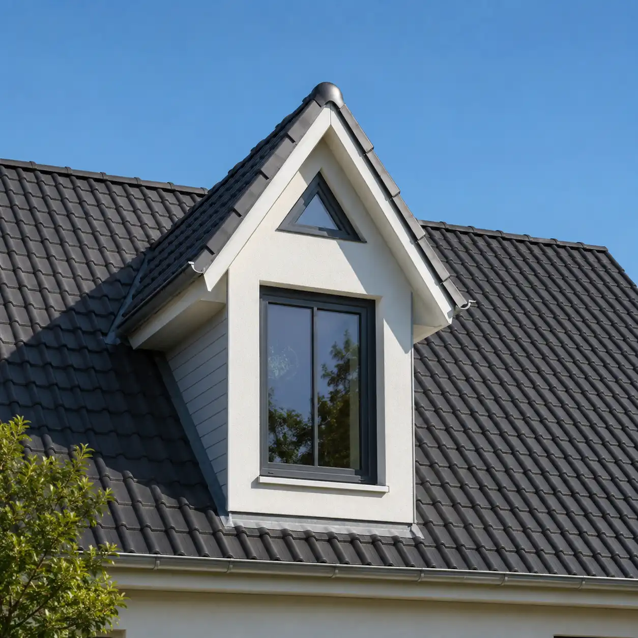 Giebelgaube mit Gaubenfenster von ecowindow