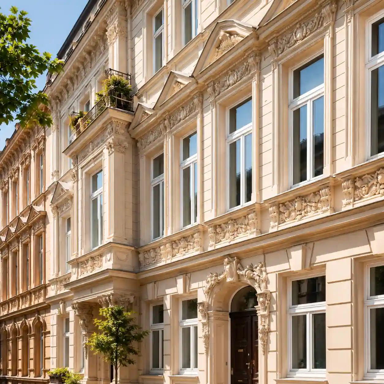 Altbaufassade Schwedt