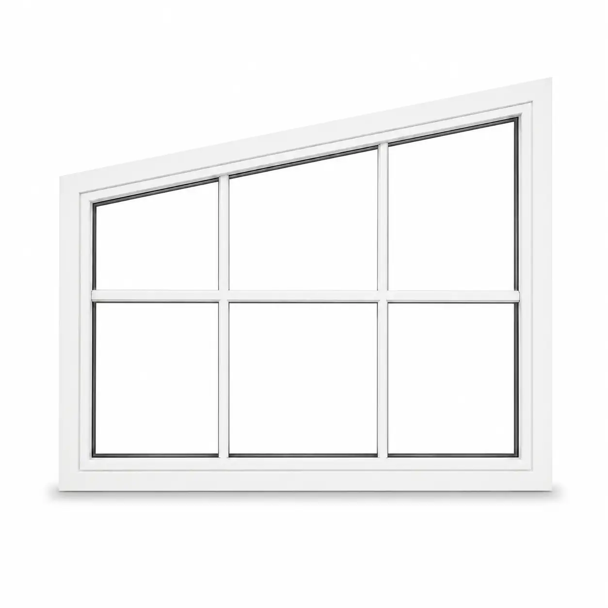 Trapezfenster Trapezfenster in Sonderform von ecowindow