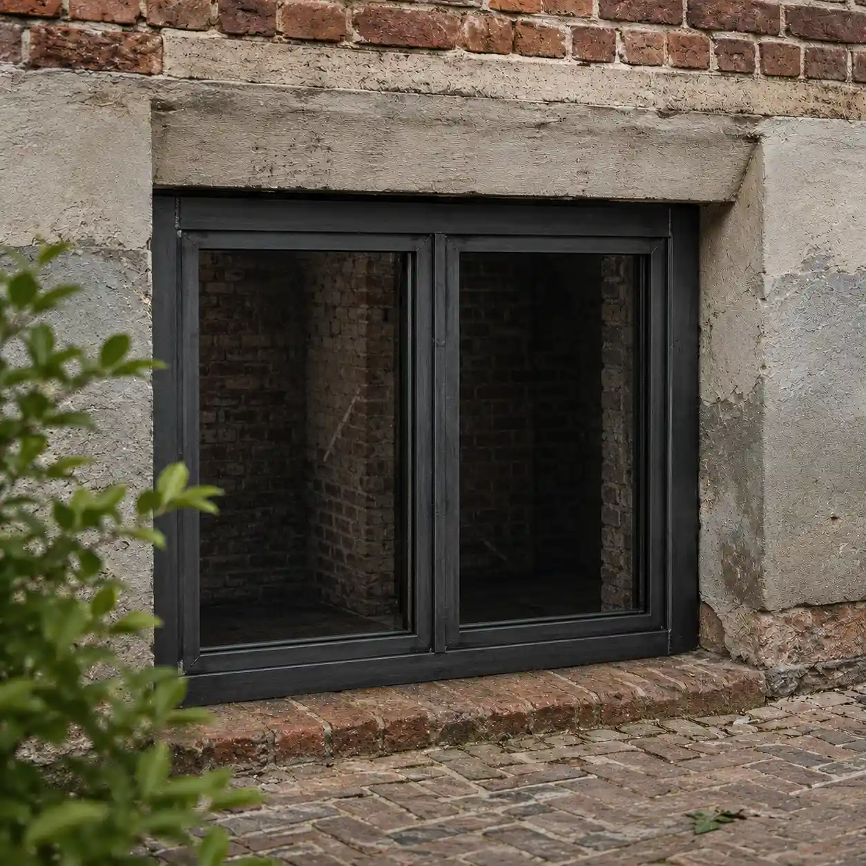 Kellerfenster aus Stahl