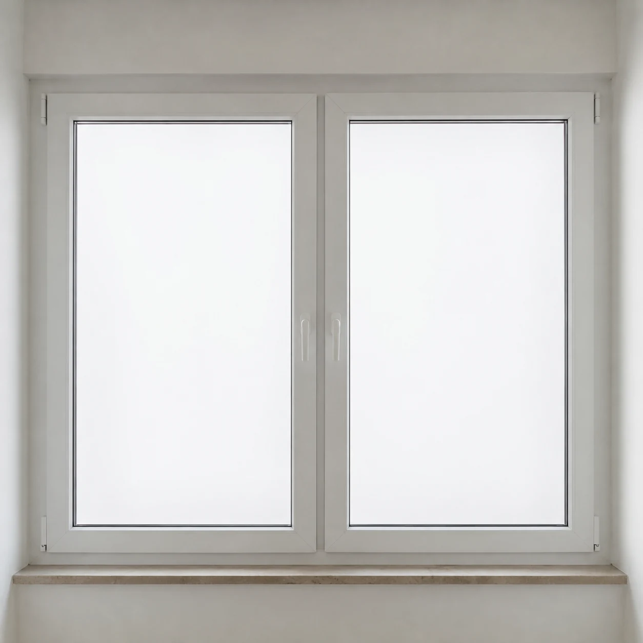 Satiniertes Sichtschutzglas und Sicherheitsglas mit matter Folie bei ecowindow