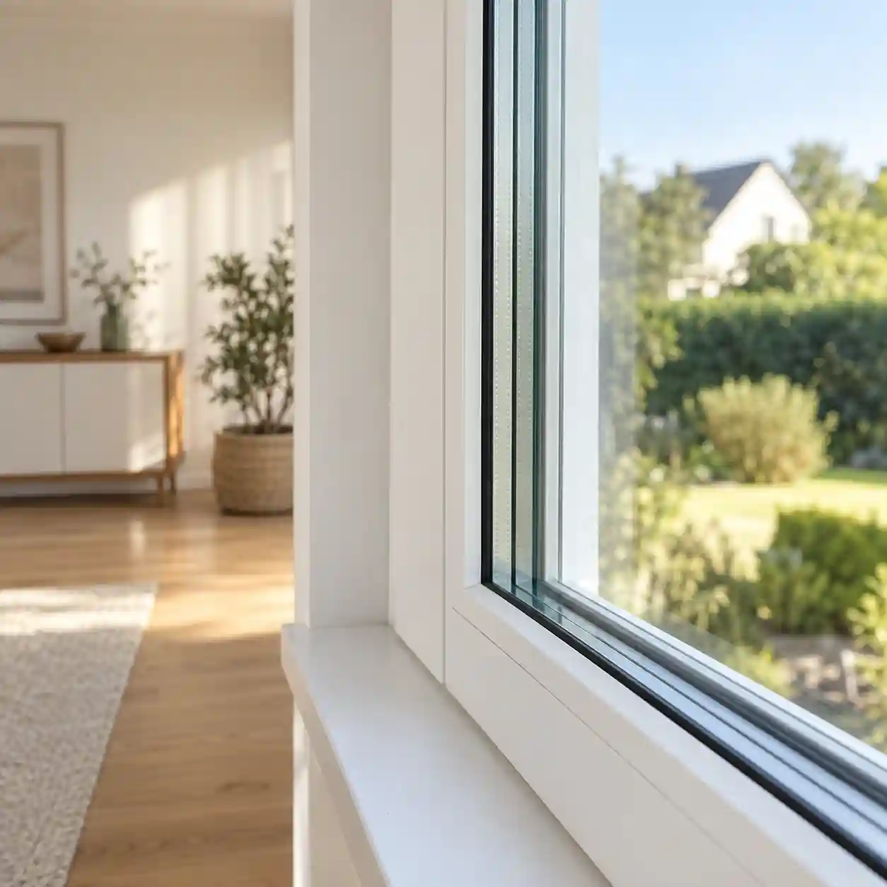 Isolierglasfenster mit Dreifachverglasung von ecowindow