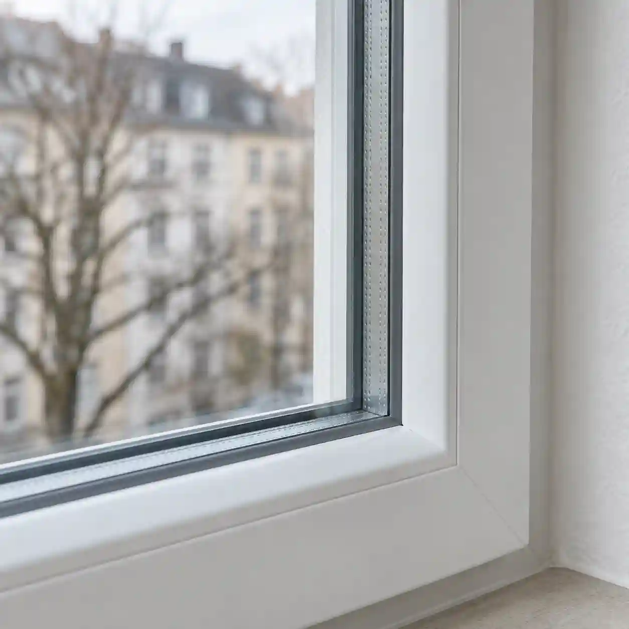 Anteil von Glas, Rahmen und Glasrand am Uw-Wert eines Isolierglasfensters von ecowindow