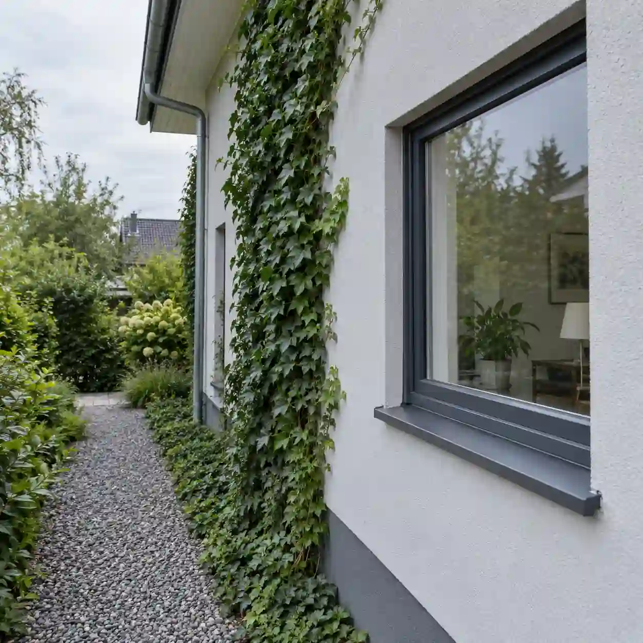 Fenster auf der Nordseite eines Wohnhauses von ecowindow